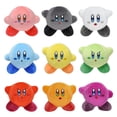 thumbnail image 2 of Cute Multicolor Kirby Plush Toy Kawaii Anime Star Kirby Sword Kirby Waddle Doo Elfilin Stuffed Doll Peluche Birthday Gifts, 2 of 5