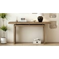 thumbnail image 5 of Harper & Bright Designs Wood Minimalist Console Table with Ash Veneer Designed for Entrywaand Living Room , Natural, 5 of 11