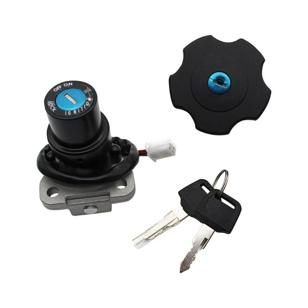 Colaxi Motorcycle Lgnition Start Switch Fuel Tank Cover Seat lock DT200