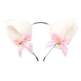 thumbnail image 2 of Fiudx Accesorio de Orejas Peludas para Cosplay de Chica para Fiesta de Chicas Webcam, 2 of 2