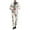 White, variant on Mens Carnival 3D Digital Printed Suit Set Light Business Suit Jacket Trousers Set