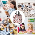 thumbnail image 7 of Naloa Red Food Print Lunch Box for Women Men,Insulated Lunch Bag,Lunchbox,Thermal Leakproof Cooler,Reusable Lunch Tote Bag for Work School Travel Picnic, 7 of 7