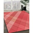 thumbnail image 3 of Ahgly Company Machine Washable Indoor Rectangle Transitional Red Area Rugs, 3' x 5', 3 of 7