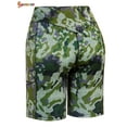 thumbnail image 3 of Spencer Women's High Waist Yoga Pants Tummy Control Workout Running Biker Shorts with Side Pockets (XXL, Camouflage), 3 of 7