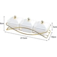 thumbnail image 4 of White Serving Plate Ideal For Snack Presentation And Food Display, 4 of 5