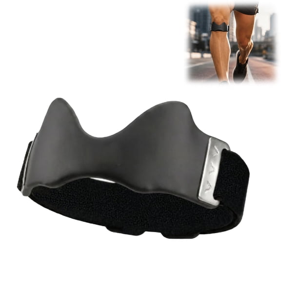 Stryde Patellar Tendon Knee Strap, Adjustable Silicone Pad Knee Support Brace, Breathable Non‑Slip Knee Band for Running Cycling Fitness Sports