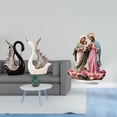thumbnail image 2 of Elegante Colección De Adornos De Mesa De Acrílico Y Cisne De Cerámica Para Decoración Del Hogar, Aniversario, Regalo Festivo, Estante Para Exhibición De Chimenea, 2 of 8