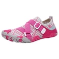 thumbnail image 2 of Water Shoes for Women Men Quick-Dry Hiking Beach Barefoot Boat Aqua Shoe Outdoor Sports Comfortable Slip On Unisex Footwear Hot Pink 41, 2 of 9