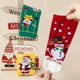 thumbnail image 3 of GYRATEDREAM 3 Pairs Funny Christmas Socks for Kids, Boys Cool Christmas Socks Girls Xmas Socks Novelty Design Crew Socks for 1-12Y Multi-color, 3 of 7
