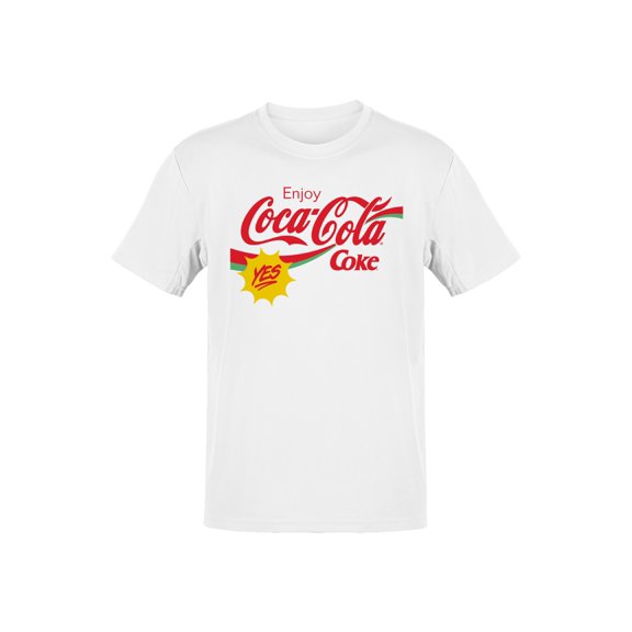 Officially Licensed Coca Cola Enjoy Coca-Cola Retro Logo Men's T-shirt