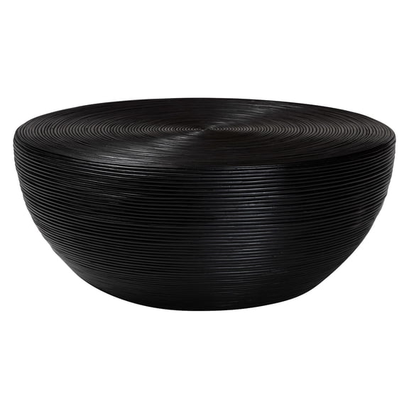 bali & pari Tokyo Laminated Natural Rattan Coffee Table