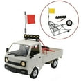 thumbnail image 4 of ZheElen Rear Bucket Roll Cage Rescue Rack Remote Control Crawler 1:10 Simulation Upgrade Parts Maintenance Replacement for WPL D12 Type 6, 4 of 7