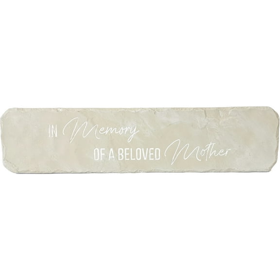 Pavilion Gift Company - Beloved Mother - 16" x 3.75" Garden Stone