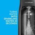 thumbnail image 2 of SodaStream Fuente de agua con gas, kit con cilindro de 60 l, negro, 2 of 5