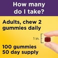 thumbnail image 6 of Nature Made Elderberry with Vitamin C and Zinc Gummies, Dietary Supplement, 100 Count, 6 of 11