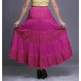 thumbnail image 3 of Bimba SkirtsÂ&nbsp;ForÂ&nbsp;Women Long Length Cotton Printed Maxi Boho Summer Skirt, 3 of 5