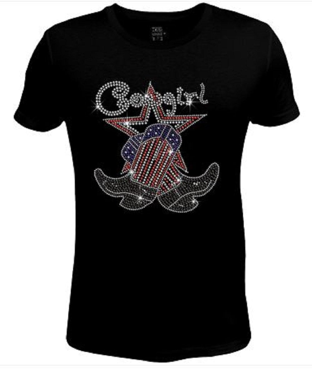 Cowgirl t shirts with bling Clearance