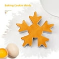 thumbnail image 4 of Christmas Cookie Molds With Intricate Snowflake Designs Stainless Steel Dessert And Pastries Mould Baking Accessory, 4 of 8