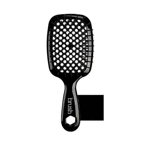 UN brush Wet & Dry Vented Detangling Hair Brush, Cherry Blossom Hollow Massage Comb