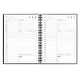 thumbnail image 1 of Cuaderno UtyTrees, planificador diario sin fecha - horarios en blanco, 7.6x10.2, 96 pág, negro, 1 of 3