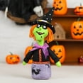 thumbnail image 4 of Halloween Decorations Set Witch Pumpkin Tabletop Figurines Cute Desktop For Home Party, 4 of 5