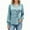 Light Blue#02, variant on Women's Satin Silk T Shirts Oversized Dressy V Neck Elegant Pleated Front Puff Long Sleeve Shirts Womens Casual Solid Plus Size Loose Fits Comfy Formal Business Baggy Work Office Blouses