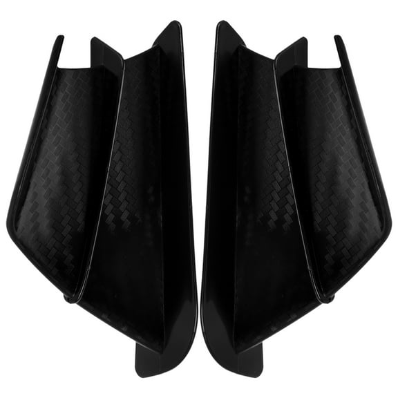 unbranded 1 Pair Of Motorcycle Winglets Universal Motorcycle Spoiler Wing Easy to Install and Stylish Side Winglet for Motorbikes Scooters and Electric Bikes