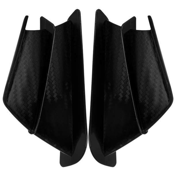 1 par de Winglet de motocicleta Winglet de motocicleta de alto rendimiento Winglet lateral universal resistente a los arañazos para motos scooter y bicicleta eléctrica