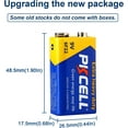 thumbnail image 4 of PKCELL 9V Battery, Carbon Zinc 9 Volt Batteries, 10PCS Smoke Detector Battery, 4 of 7