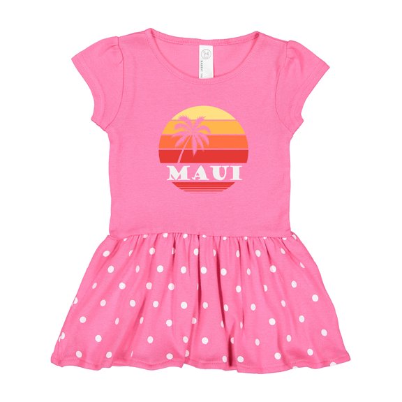Inktastic Maui Hawaii Vacation Girls Toddler Dress