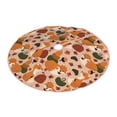 thumbnail image 2 of KLL Christmas Tree Skirt,Party Decorations Farmhouse for Christmas Decorations Holiday Party 36" -Autumn Fox Pumpkin Lazy, 2 of 6