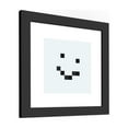 thumbnail image 2 of Gallery Pops Minecraft: Iconic Pixels - Mobs - Snow Golem Wall Art, Black Framed Version, 12" x 12", 2 of 5