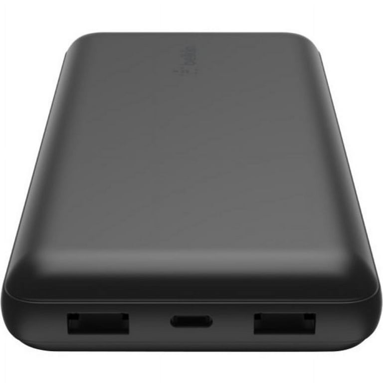  Belkin BoostCharge USB-C Portable Charger 20k Power Bank w/ 1  USB-C Port and 2 USB-A Ports with USB-C to USB-A Cable for iPhone 15, 15  Plus, 15 Pro, 15 Pro Max