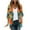 38-multicolor cardigans for women, variant on UPPADA Women Boho Floral Print Lightweight Cardigans 3/4 Sleeve Open Front Summer Beach Plus Size Cover ups Top Dressy Open Blouses Multicolor,L