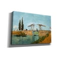 thumbnail image 2 of Epic Graffiti 'Die Zugbrucke' by Vincent Van Gogh, Giclee Canvas Wall Art, 26"x18", 2 of 8