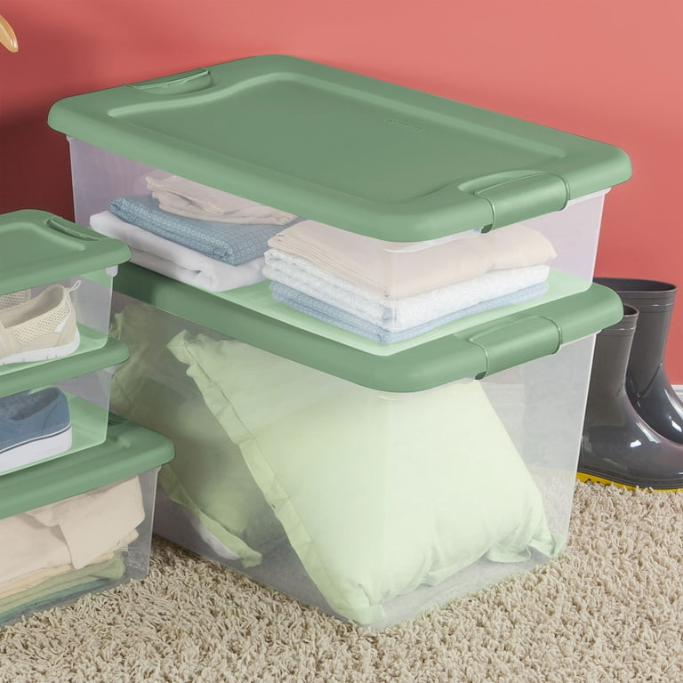 Sterilite 64 Qt. Latching Storage Box - Tote Organizer - See