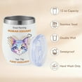thumbnail image 5 of Ochapa Cat Gifts for Women 12oz Tumbler Stainless Steel, Birthday Thank You Gifts For Cat Lover, Her, Best Friends, Wife, Travel Coffee Mug Gifts for Girl, Motivational Gift for Pet Owner, 5 of 7