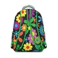thumbnail image 3 of "Sunflower & Wildflower Backpack - Water-Resistant School Backpack for Women, College Backpack with Spacious Pockets, Floral Print Laptop Backpack for Work", 3 of 6