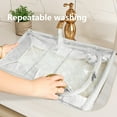 thumbnail image 4 of Clothes Storage Organizer Bins Containers, Stackable Storage Bins-Foldable Oxford Cloth Steel Frame Storage Box For Clothing Storage Reinforced Handles Steel Storage Bins On Clearance, 4 of 5