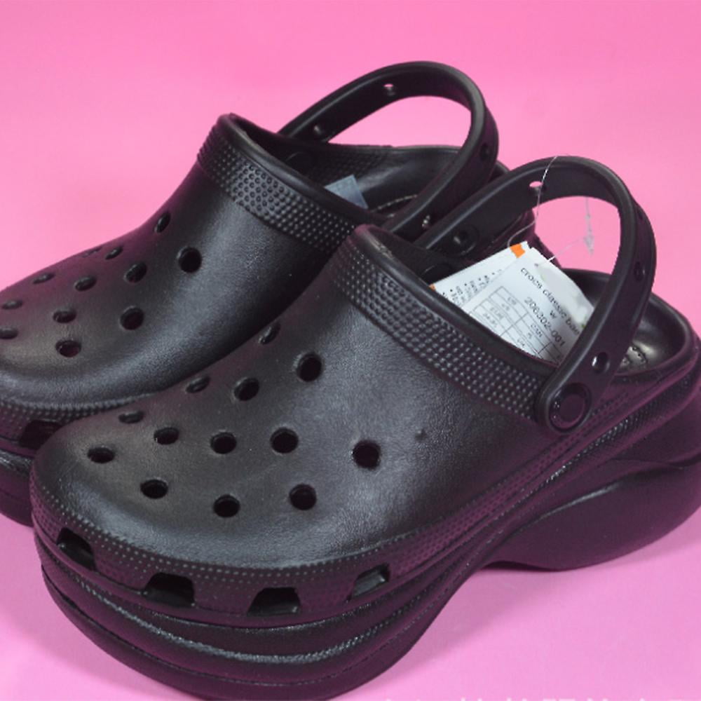 Anmyna Shop Crocs Fashion Two Strap EVA Thick Sole Sandals For Women 808-1  Lazada PH | Women's Classic Bae Clog Thick Eva Platform Shoes Thick Sole  Slip On Sandals_f | tk.gov.ba