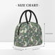 thumbnail image 2 of Fotbe Retro Bunny Floral Bolsa de Almuerzo con Estampado, Lonchera Aislada, Contenedor de Comida Reutilizable Tipo Cooler a Prueba de Fugas, 2 of 6