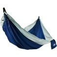 thumbnail image 3 of Equip Illuminated Nylon Camping Travel Hammock, 2 Person, Blue & Dark Blue, 3 of 10