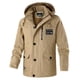 thumbnail image 2 of Xihbxyly Chaqueta con Capucha, Elegante Abrigo Ajustado, Versátil Abrigo con Bolsillos y Cremallera, Tejido Suave y Cómodo, Ideal para Deportes Al Aire Libre y Trabajo, Disponible En Varias Tallas., 2 of 7