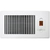 vent-miser 91668 programmable energy saving vent, 12-by-6-inches, white [bottom part of vent measures 12x6 in]