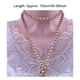 thumbnail image 4 of Gargantilla de perlas, suéter personalizado Multicolor ajustable delicado, estilo Simple, regalos del Día de San Valentín, collares en capas Ropa, zapatos y accesorios Miscelánea champán Sonducket AP009025-07B, 4 of 6