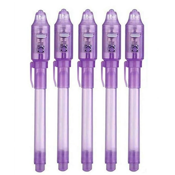 Creative Play Companion, Invisible Ink Pen with UV Light for Safe Secret Message Creation, Non-Toxic & Washable Ink for Hassle-Free Fun Activity, Ideal Birthday Gifts &