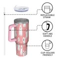thumbnail image 4 of Halloween Ghosts with Boo Tumbler with Handle and Lid,40oz Double Wall Vacuum Insulated Tumbler,Cups Gift for Women and Men, 4 of 7