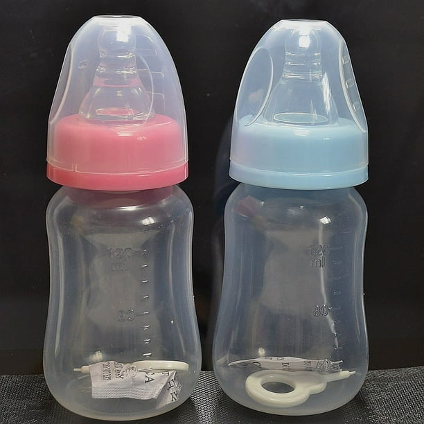 Biberón para recién nacidos, biberón para medicamentos, biberón de polipropileno para bebés, biberón automático de polipropileno de 120 ml
