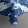 thumbnail image 3 of Indigo Tie Dye Snowflake Rectangle Tablecloth 60"x84",Waterproof Polyester Rectangle Table Cloth, Wipeable Spillproof Polyester Tablecloth for Dining, Camping, Indoor and Outdoor, 3 of 5