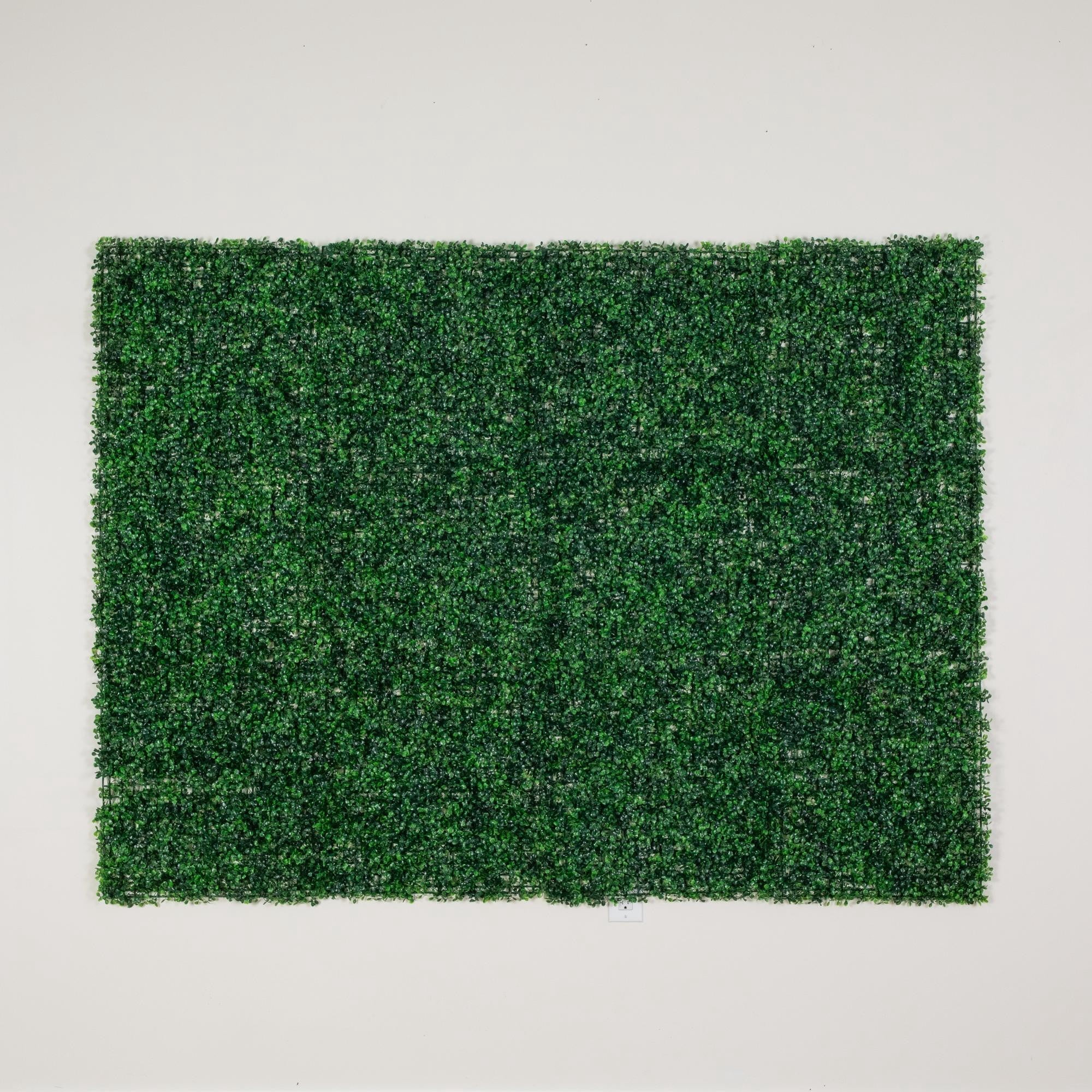 20in. x 20in. Artificial Boxwood Mat Wall Panel - Set of 12